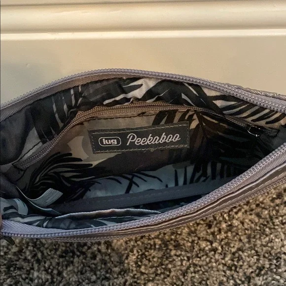 Lug Quilted Gray Pouch - Picture 3 of 4